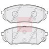 Apec Brake Pads Set PAD2080 thumbnail