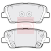 Apec Brake Pads Set PAD2092 thumbnail