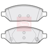 Apec Brake Pads Set PAD2098 thumbnail