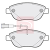 Apec Brake Pads Set PAD2109 thumbnail