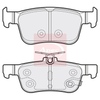 Apec Brake Pads Set PAD2136 thumbnail