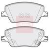 Apec Brake Pads Set PAD2138 thumbnail