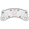 Apec Brake Pads Set PAD2203 thumbnail