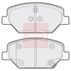 Apec Brake Pads Set PAD2210 thumbnail