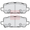 Apec Brake Pads Set PAD2225 thumbnail