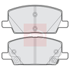 Apec Brake Pads Set PAD2242 thumbnail