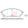 Apec Brake Pads Set PAD2343 thumbnail