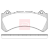 Apec Brake Pads Set PAD2377 thumbnail