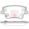 Apec Brake Pads Set PAD2387 thumbnail