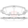 Apec Brake Pads Set PAD2451 thumbnail