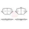 Apec Brake Pads Set PAD2457 thumbnail