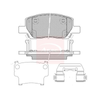 Apec Brake Pads Set PAD2461 thumbnail