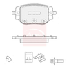 Apec Brake Pads Set PAD2555 thumbnail