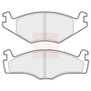 Apec Brake Pads Set PAD435 thumbnail