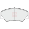Apec Brake Pads Set PAD497 thumbnail