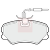 Apec Brake Pads Set PAD546 thumbnail