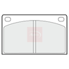 Apec Brake Pads Set PAD576 thumbnail