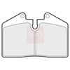 Apec Brake Pads Set PAD660 thumbnail