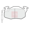 Apec Brake Pads Set PAD712 thumbnail