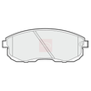 Apec Brake Pads Set PAD742 thumbnail