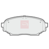 Apec Brake Pads Set PAD746 thumbnail