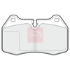 Apec Brake Pads Set PAD836 thumbnail