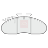 Apec Brake Pads Set PAD838 thumbnail