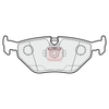 Apec Brake Pads Set PAD942 thumbnail