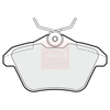 Apec Brake Pads Set PAD943 thumbnail