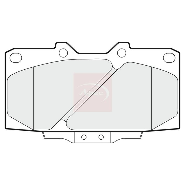 Apec Brake Pads Set PAD960 - image 2