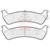 Apec Brake Pads Set PAD990 thumbnail