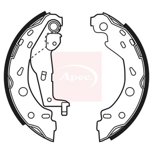 Apec Brake Shoes Set SHU625