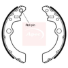 Apec Brake Shoes Set SHU650 thumbnail
