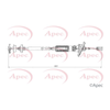 Apec Clutch Cable CAB5014 thumbnail