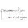 Apec Handbrake Cable CAB1002 thumbnail