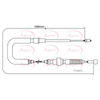 Apec Handbrake Cable CAB1011 thumbnail