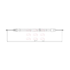 Apec Handbrake Cable CAB1028 thumbnail