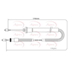 Apec Handbrake Cable CAB1035 thumbnail