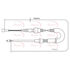Apec Handbrake Cable CAB1040 thumbnail