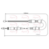 Apec Handbrake Cable CAB1075 thumbnail