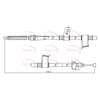 Apec Handbrake Cable CAB1079 thumbnail