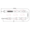 Apec Handbrake Cable CAB1111 thumbnail