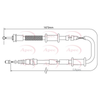 Apec Handbrake Cable CAB1112 thumbnail