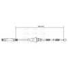 Apec Handbrake Cable CAB1124 thumbnail