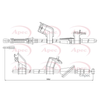 Apec Handbrake Cable CAB1148 thumbnail