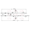 Apec Handbrake Cable CAB1152 thumbnail