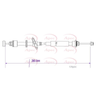 Apec Handbrake Cable CAB1156 thumbnail