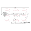 Apec Handbrake Cable CAB1161 thumbnail