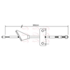 Apec Handbrake Cable CAB1165 thumbnail