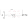 Apec Handbrake Cable CAB1183 thumbnail